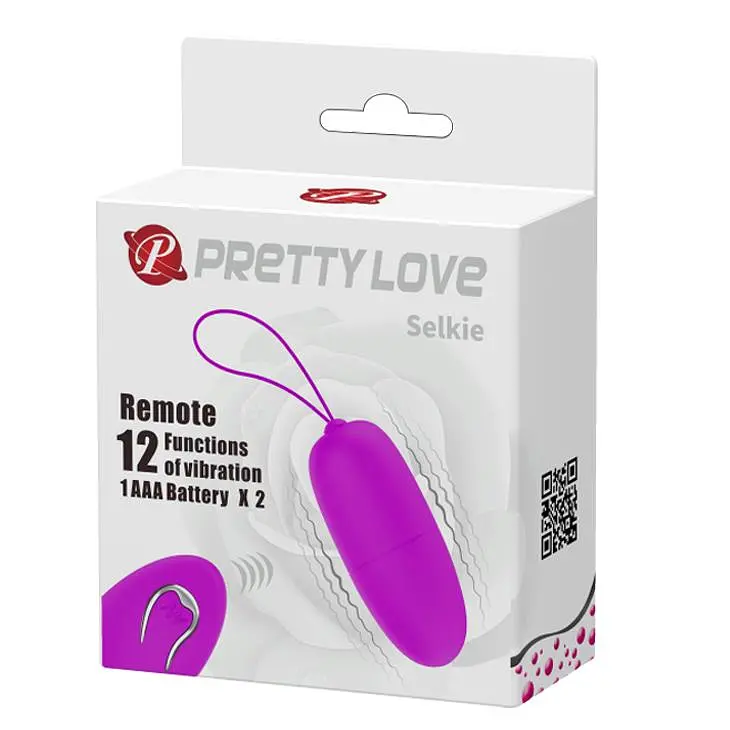 Виброяйцо Pretty Love Selkie Wireless 18 см фиолетовый - фото 10