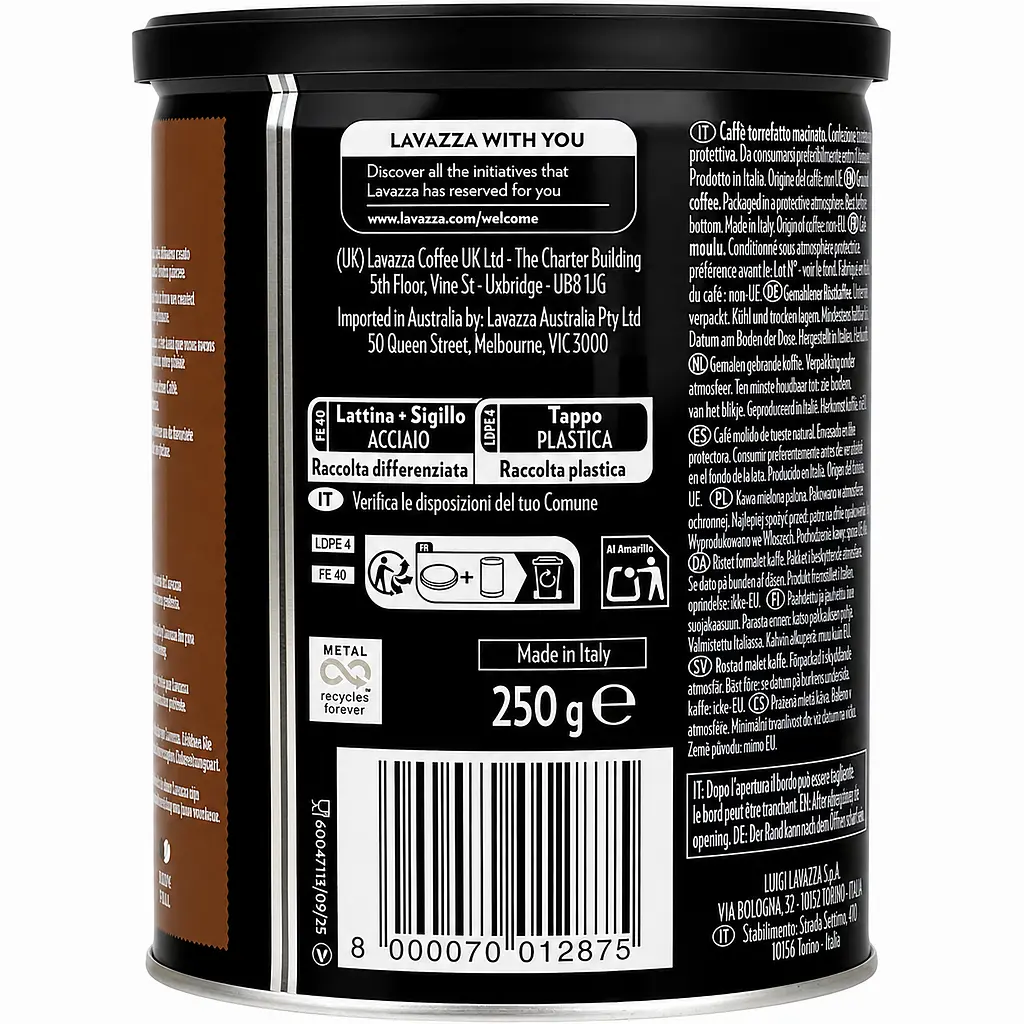 Кава мелена Lavazza Еspresso 250 г (4391) - фото 4