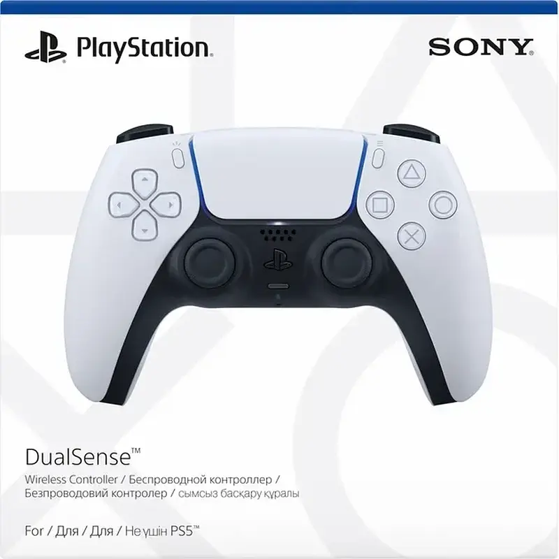 Геймпад бездротовий Sony PlayStation 5 Dualsense White (1000050246) - фото 2