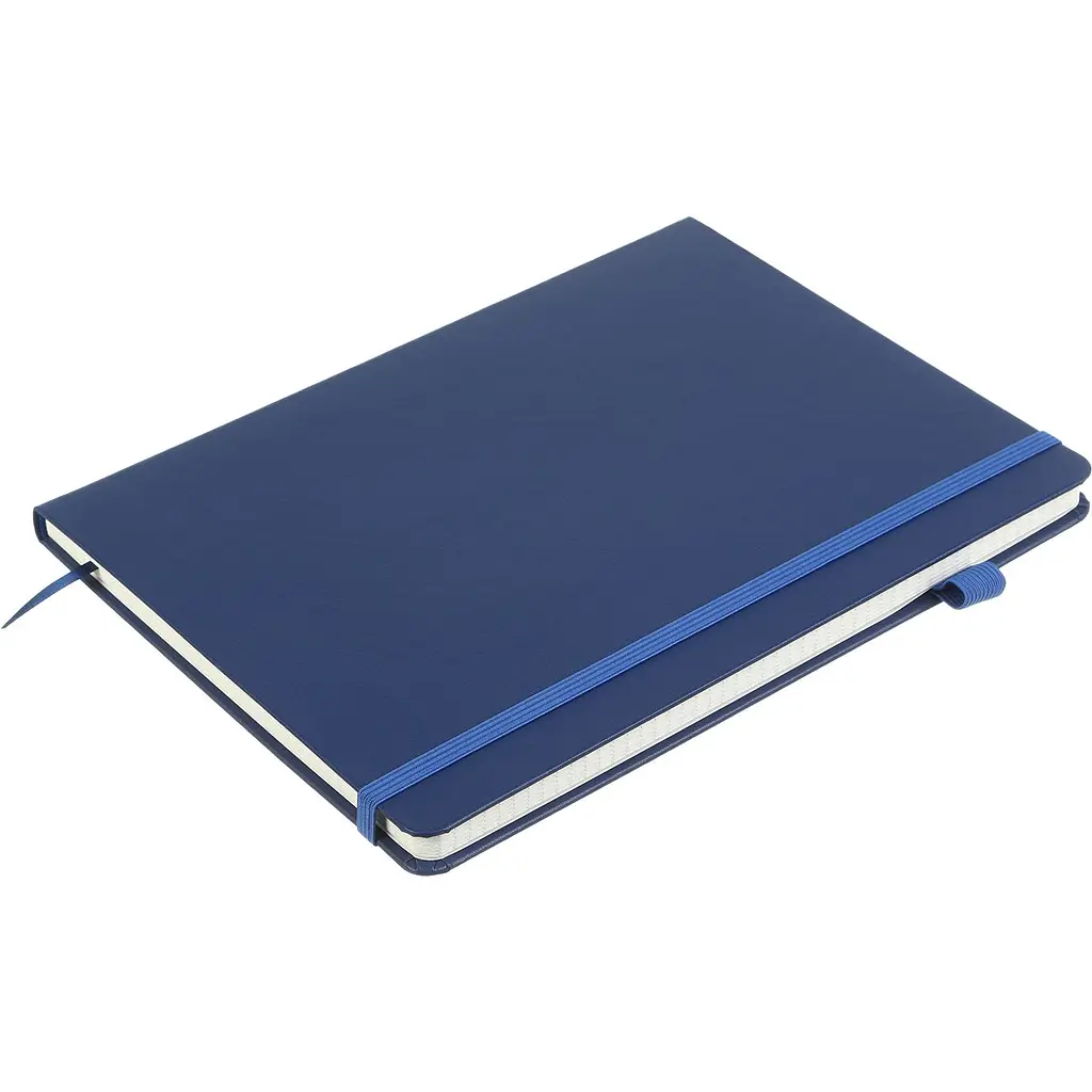 Книга записна Buromax Etalon в клітинку 250х190 мм синя 96 аркушів (BM.292160-02) - фото 3