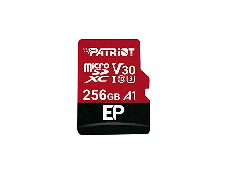 Карта пам'яті Patriot EP microSDXC UHS-I U3 V30 A1 + SD adapter 256 GB (PEF256GEP31MCX)