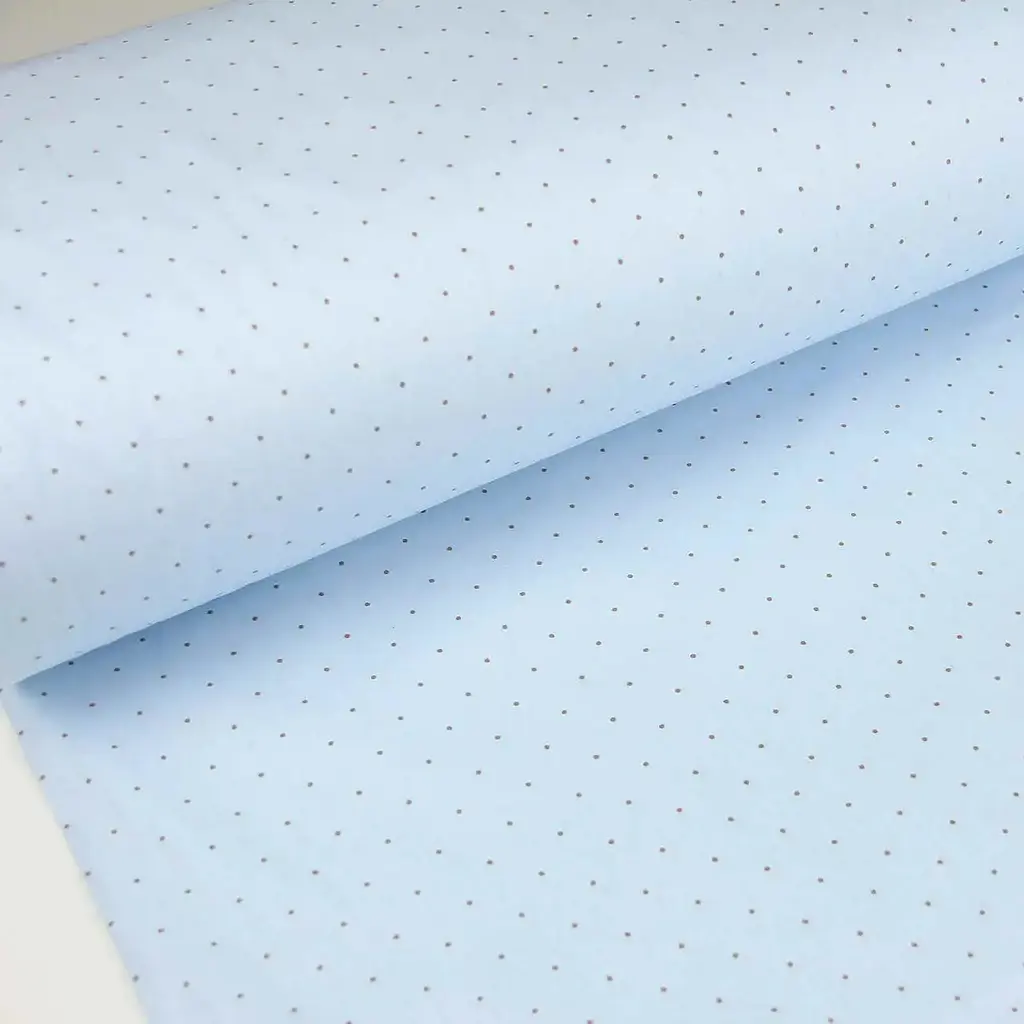 Простирадло на резинці для коляски та люльки Cosas Mini Dots CS2 40х80х5 см (DotsGreyLightBlue_FittedStroller_40х80) - фото 5