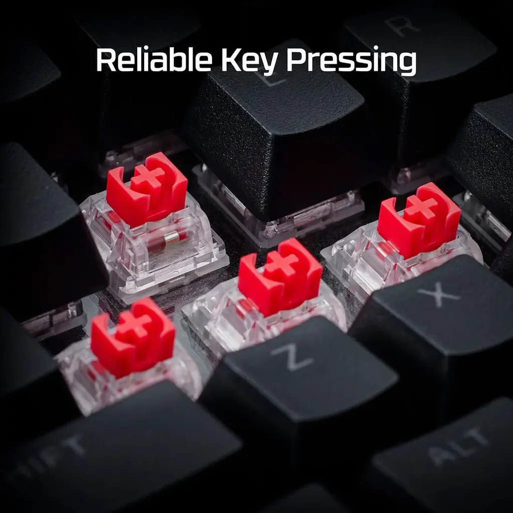Клавіатура HyperX Alloy Rise 75 Black UA (91Y91AA) [126664] - фото 11