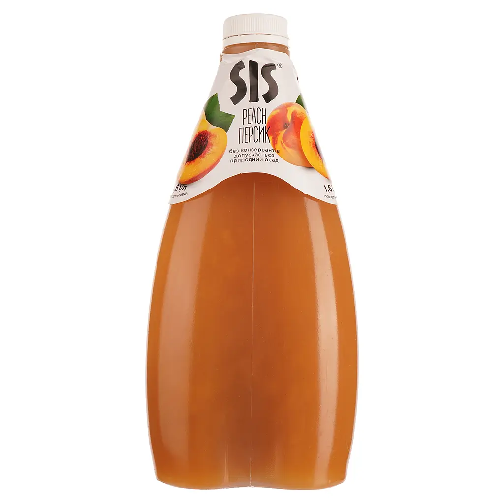 Нектар Sis персиковий 1.6 л - фото 2