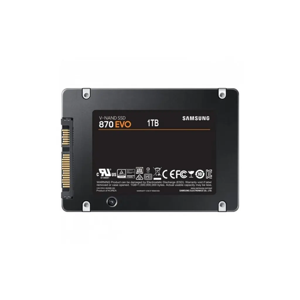 Накопичувач SSD 2.5" 1TB 870 EVO Samsung (MZ-77E1T0B/EU) - фото 4
