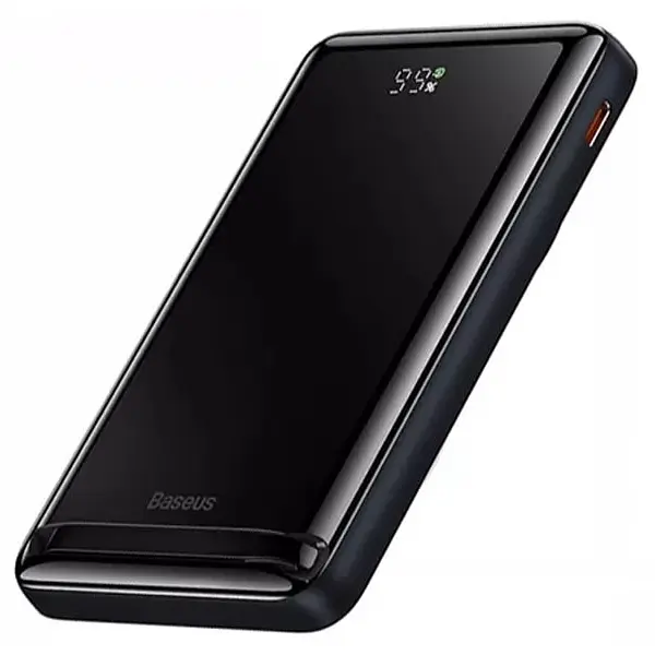 Зовнішній аккумулятор магнітний бездротової Baseus Magnetic Bracket Wireless 10000mAh 20W PPCX000003 - фото 3