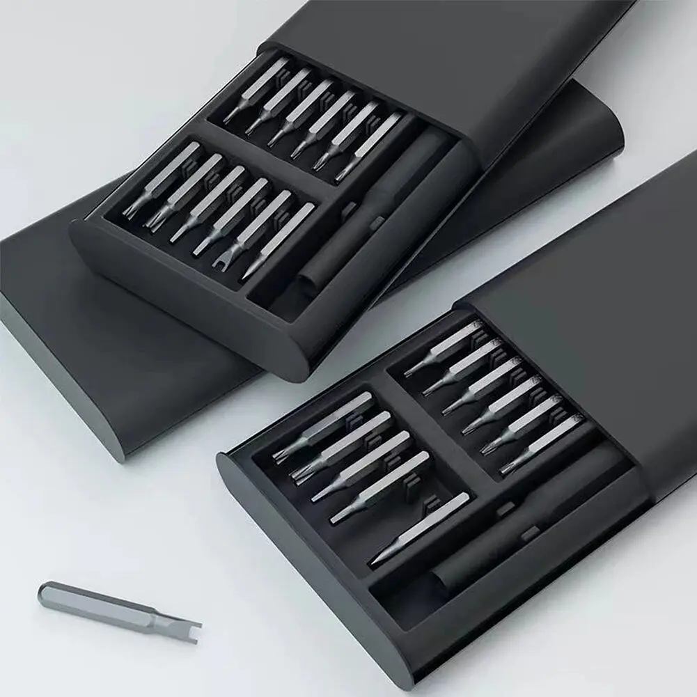 Набір 24 в 1 магнітних прецизійних викруток Kit Bits SET 2 для точних робіт, дрібного ремонту в кейсі - фото 5