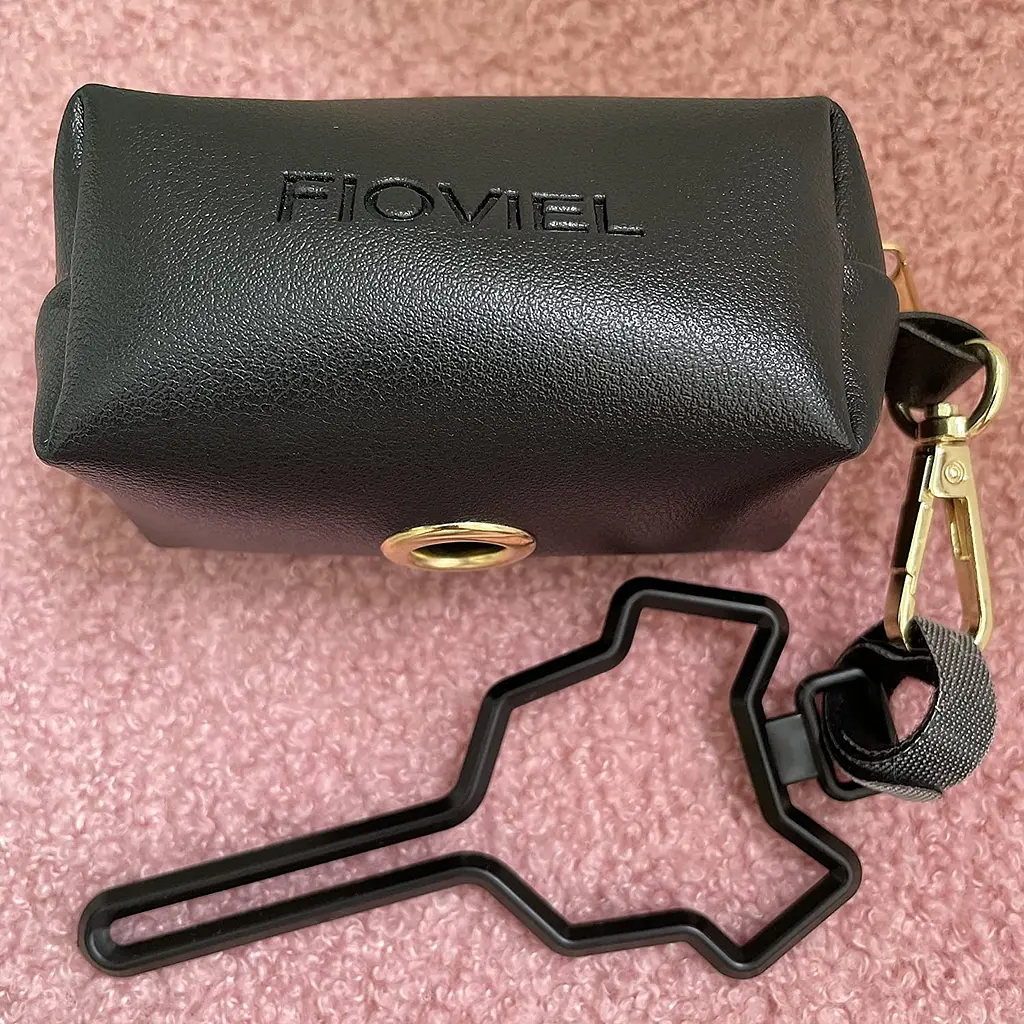 Диспенсер для біопакетів Fioviel dog poop bag dispenser чорний - фото 7