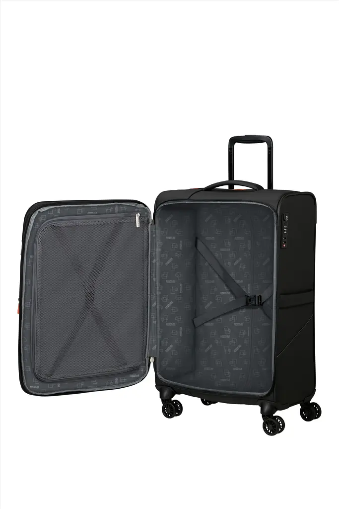 Валіза 69 См American Tourister SUMMERRIDE BLACK 69x43x29(32) ME7*09105 - фото 2
