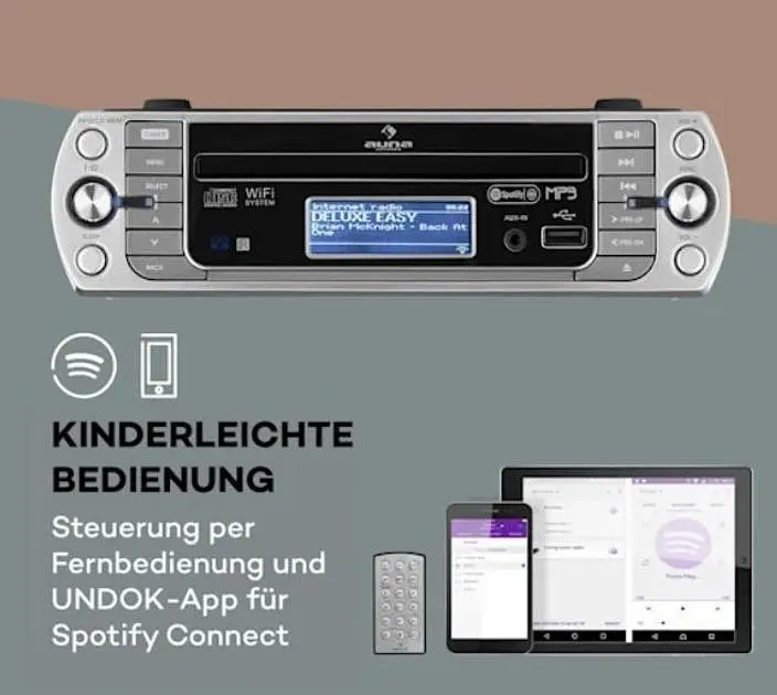 Интернет-радио Auna KR-500 (10031477). - фото 6