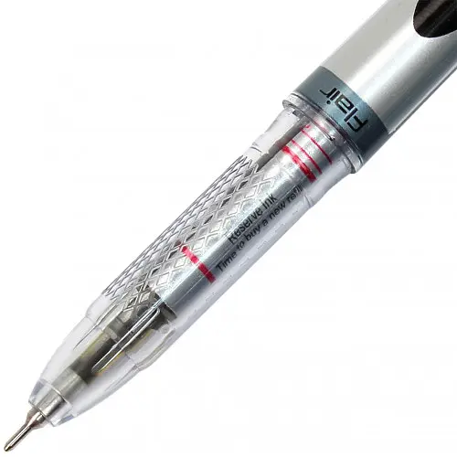 Ручка шариковая Flair Writo-metr 10 км, 743BK, черный (8901765502940) - фото 3
