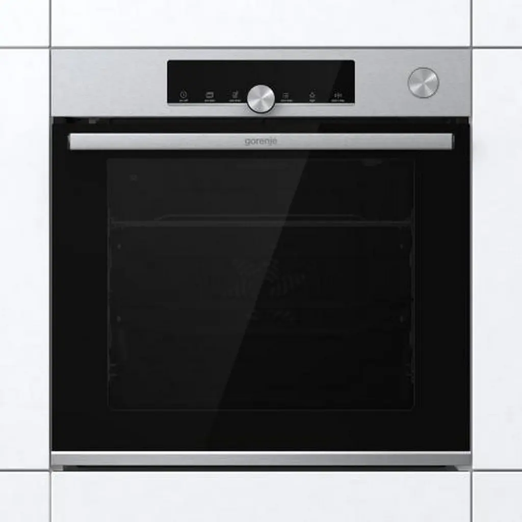 Духова шафа Gorenje електрична 77 л, A+, пара, дисплей, готування на різних рівнях, нержавіюча сталь - фото 4