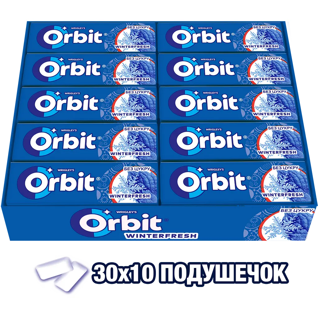 Гумка жувальна Orbit Winterfresh драже, 14 г (609135) - фото 6