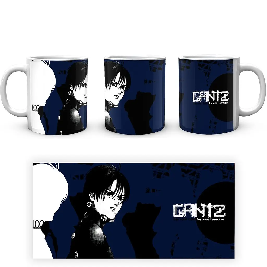 Кухоль GeekLand GANTZ Ганц Куроно GNTZ 02.04 330 мл білий - фото 3