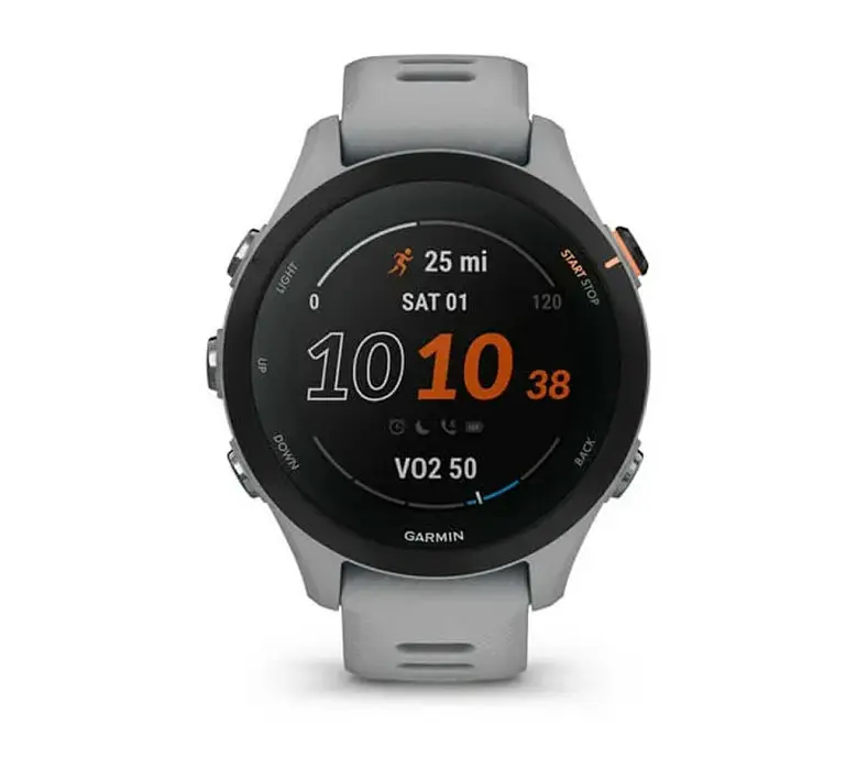 Смарт-годинник Garmin Forerunner 255S Powder Grey (010-02641-02/12) - фото 2