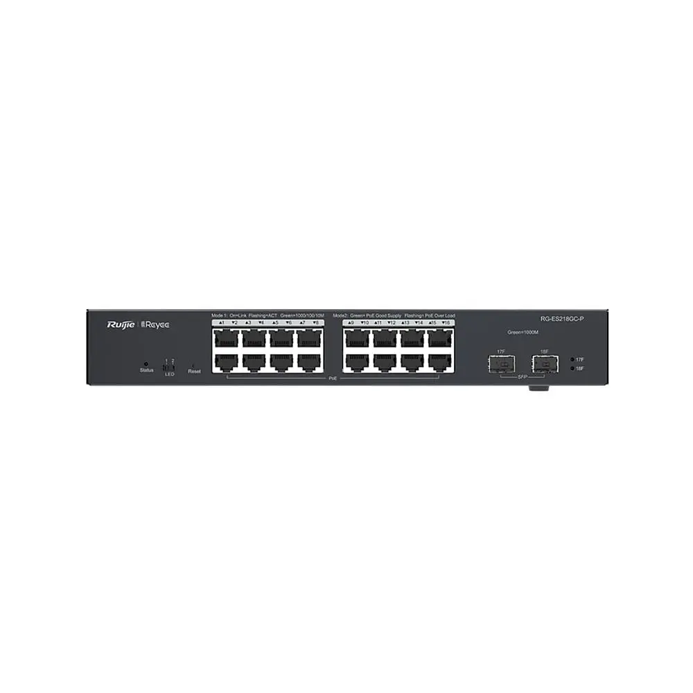 PoE-комутатор RG-ES218GC-P Ruijie (99-00008403) - фото 3
