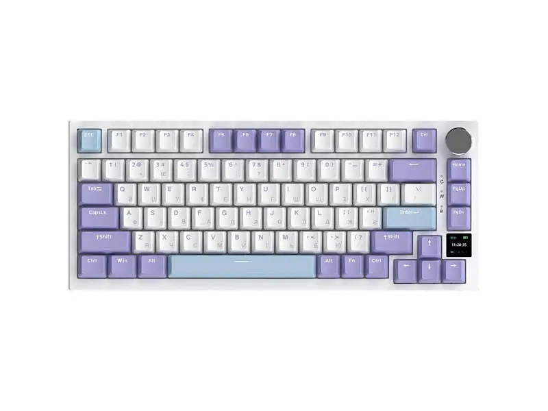 Клавіатура Ajazz AK820 Pro Gift Switch Purple (AK820PRO-G-PWB)
