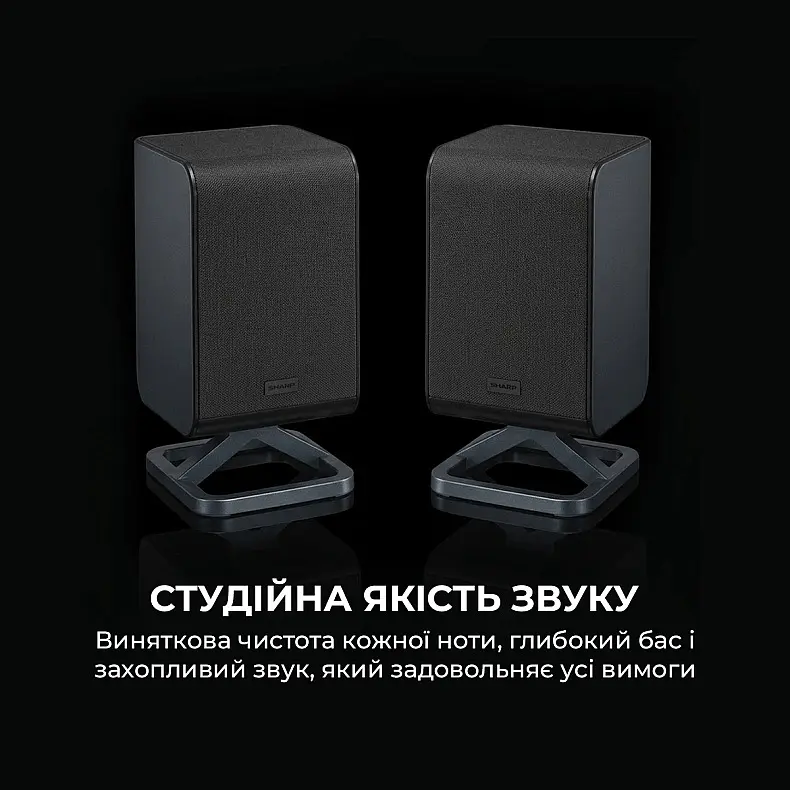 Тыловые динамики Sharp HT-SPR52021(BK) беспроводные - фото 3