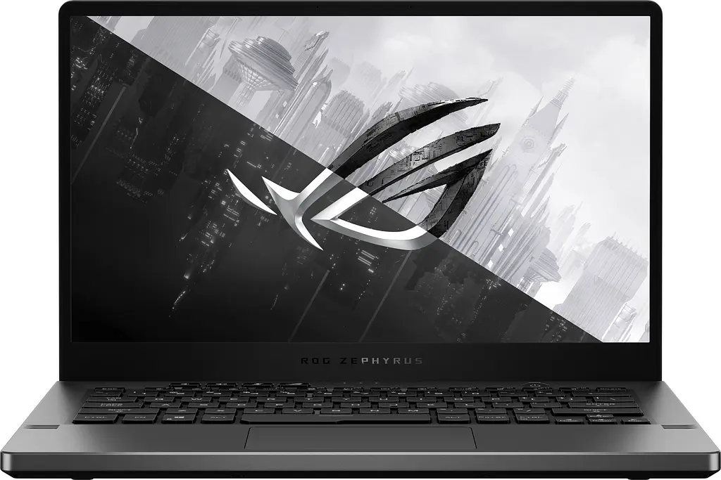 Ноутбук ASUS ROG Zephyrus G14 GA401QM-HZ335 14FHD IPS/AMD R7-5800HS/16/512F/NVD3060-6/noOS/Gray (90NR05S3-M08630) - фото 2