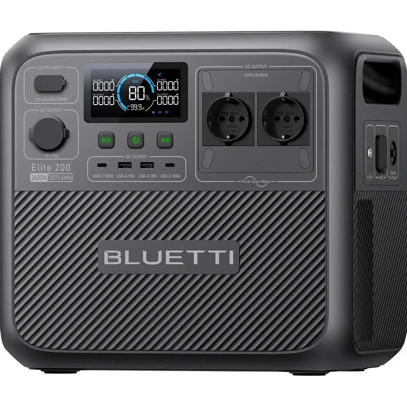 Зарядна станція BLUETTI Elite 200 V2 2600W [148781] - фото 3