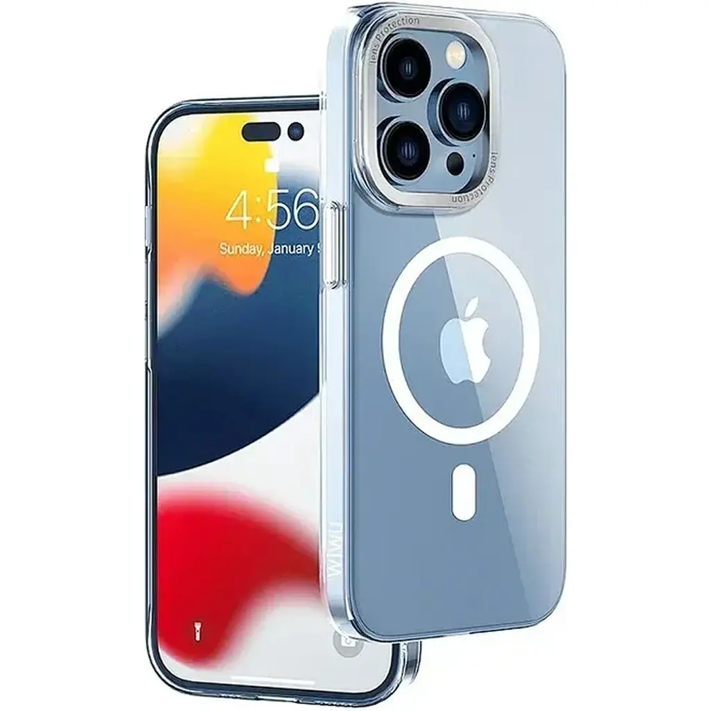 Чехол WiWU MCC-102 Ultra Thin Magnetic Crystal Series для Apple iPhone 14 Pro Max Transparent [136822] - фото 3
