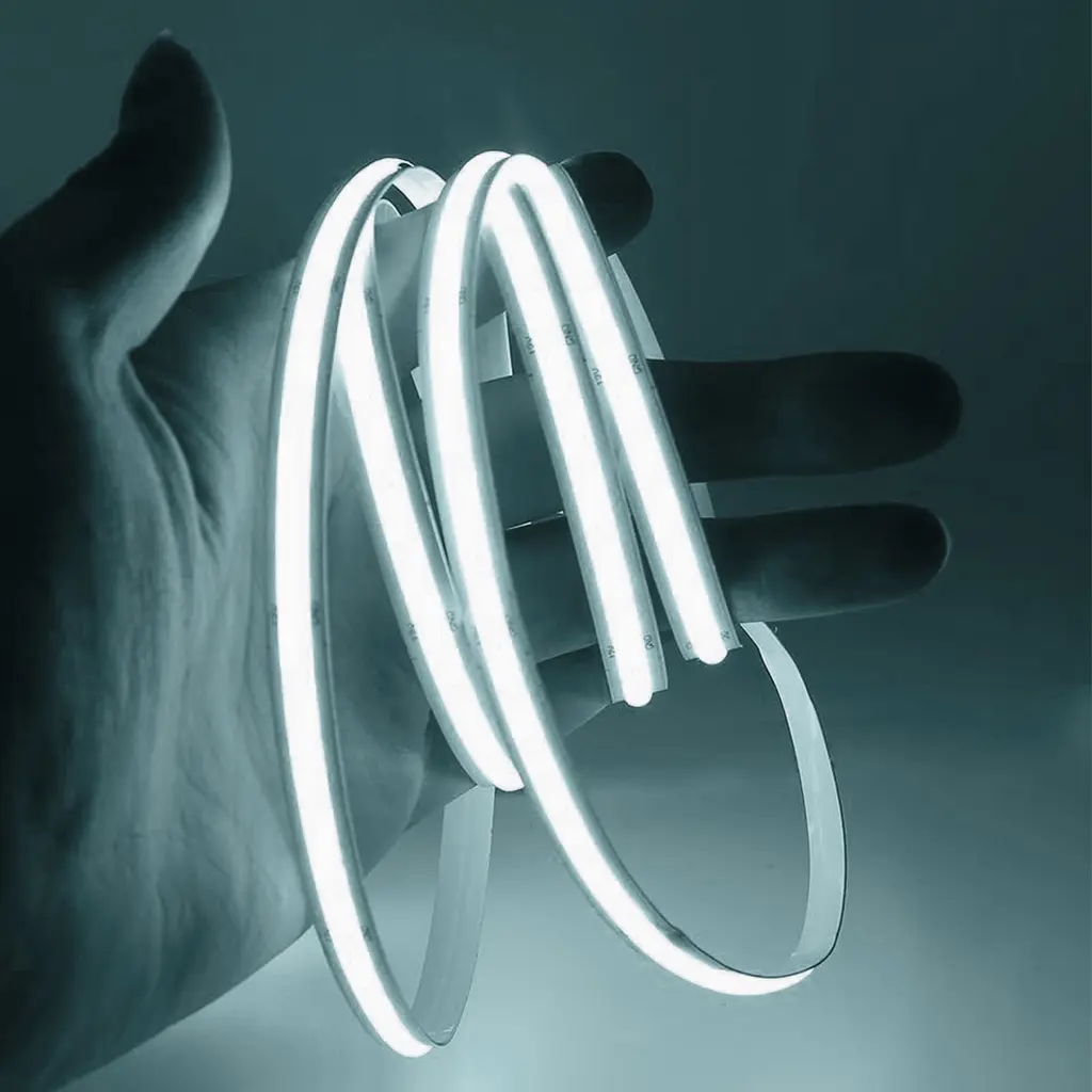 Світлодіодна стрічка Eurolamp Led COB 480 діодів 5 м 24V 4000K (LED/ROLL-5m/4000K(480))  - фото 4