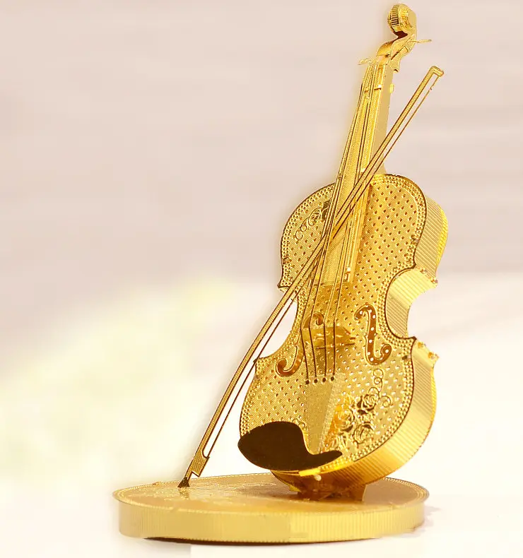 Колекційна модель PIECECOOL VIOLIN, GOLD VERSION P023-G - фото 2