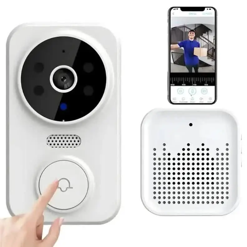Відеодзвінок дверний Smart Doorbell M8 Wi-Fi бездротовий - фото 5