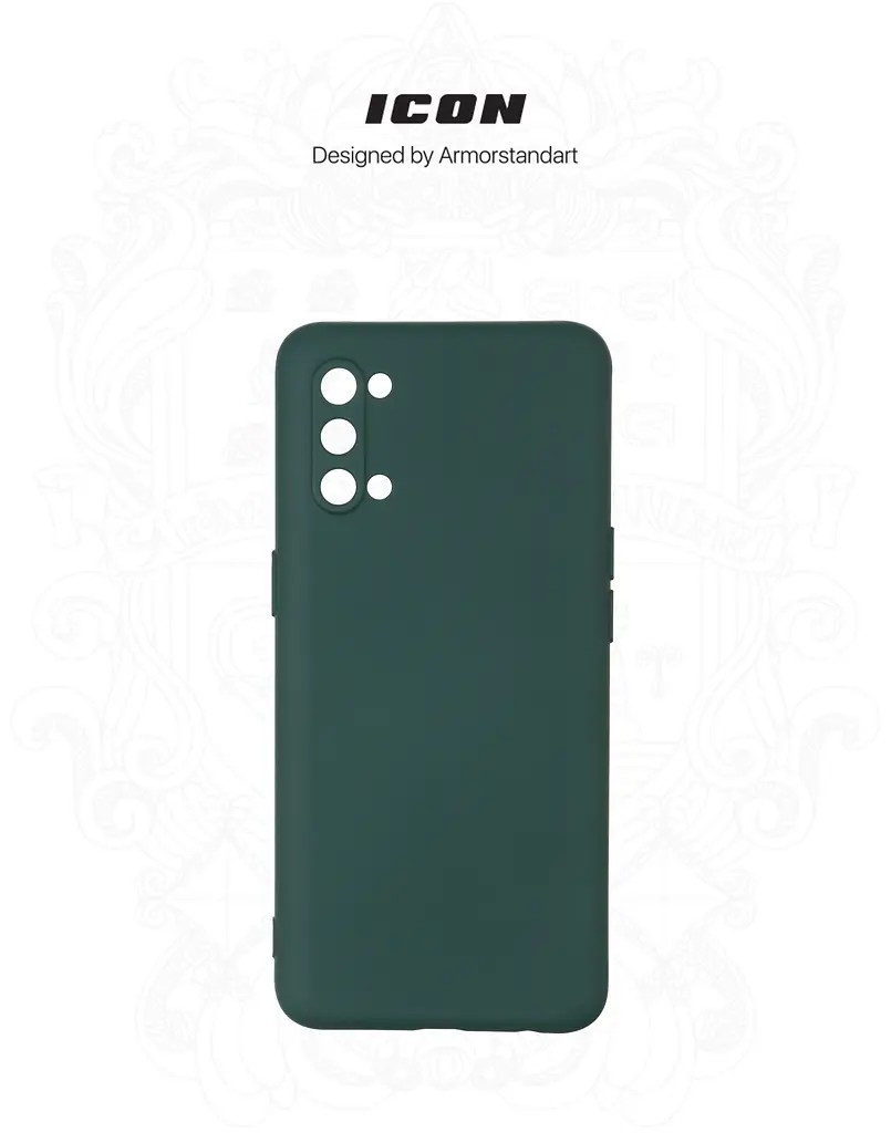 Чехол ArmorStandart ICON для OPPO Reno4 Camera cover Pine Green (ARM57170) - фото 3