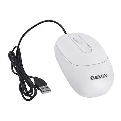 Компьютерная мышка Gemix GM145 USB White (GM145Wh) - фото 3