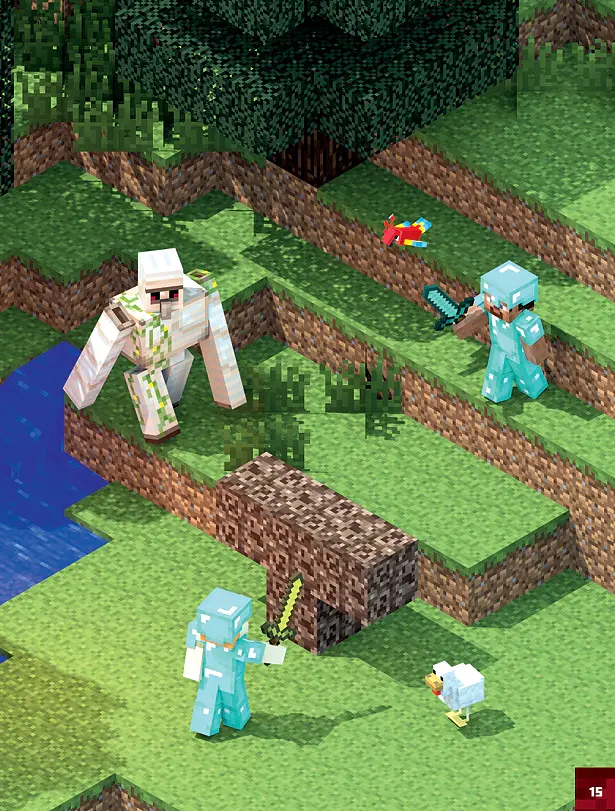 Minecraft. Стікер-бук. Нижній світ і Край - Стефані Мілтон - фото 7