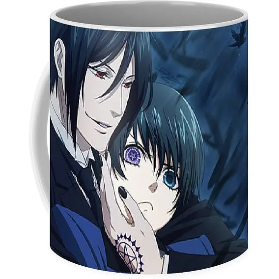 Кухоль GeekLand Темний дворецький Black Butler Wafted on the Wingsr 02.22.244 330 мл білий - фото 2