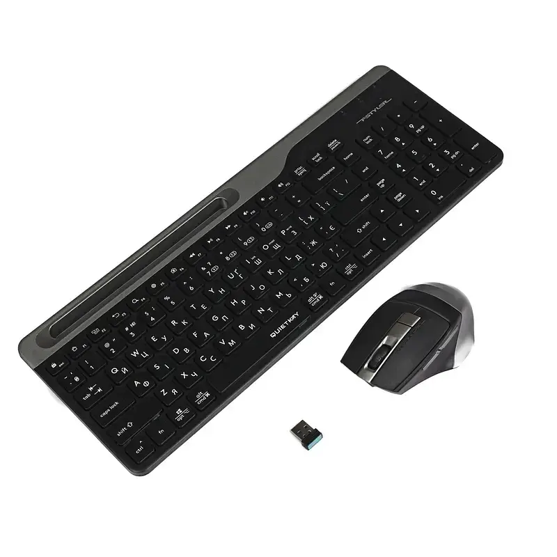Комплект A4Tech Fstyler FB2535CS (Smoky Grey) - фото 4