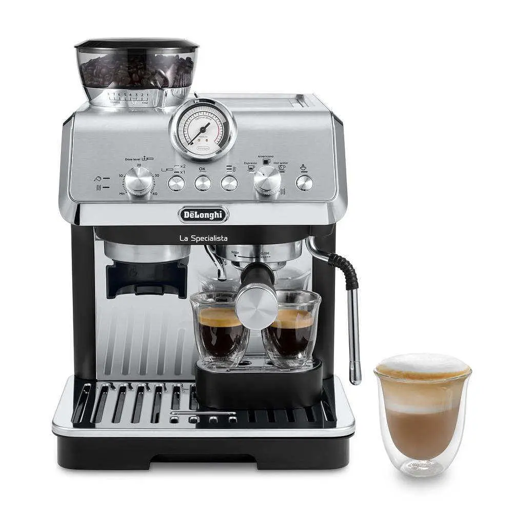 Ріжкова кавоварка еспресо Delonghi La Specialista Arte EC 9155.MB - фото 2