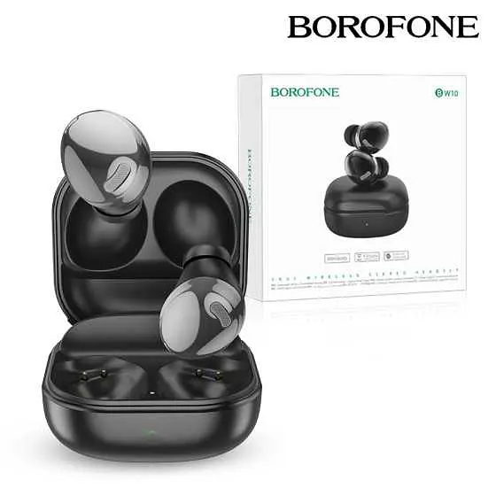 Наушники Bluetooth Borofone Magic rhyme true wireless BT headset BW10 |BT5.1, 4h, 30/350mAh| black - фото 5