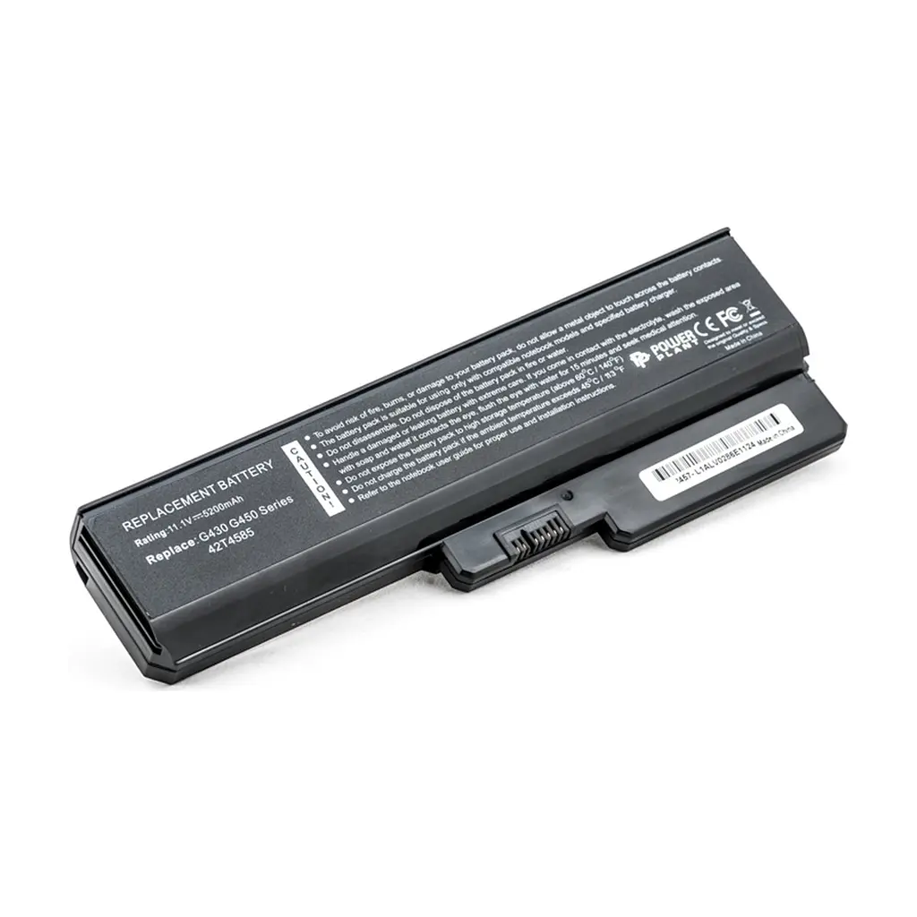 Акумулятор до ноутбука IBM G430(ASM 42T4586, LOG530LH) 11.1V 5200mAh PowerPlant (NB00000042)