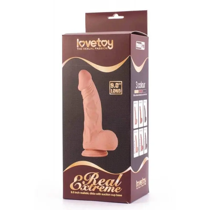 Фаломітатор Lovetoy Real Extreme, 23 см (тілесний) - фото 5