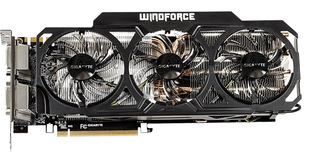 Видеокарта GeForce GTX 980 4GB Gigabyte WindForce OC (GV-N980OC-4GD) Б/У - фото 2