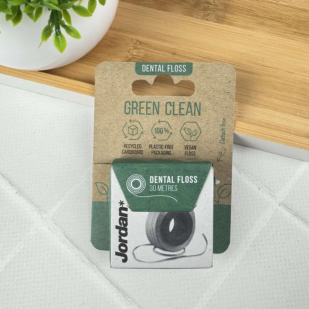 Зубний флос Jordan Green Clean, 30 м