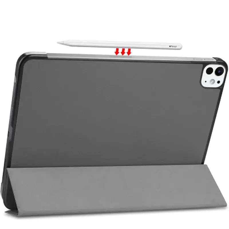 Чохол до планшета BeCover Smart Case Apple iPad Pro 11" M5 2025 Grey (715966) - фото 5