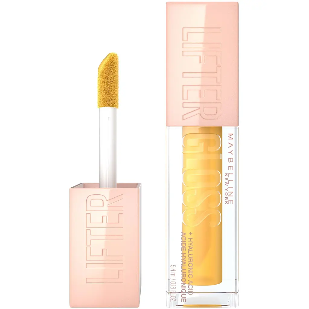 Блеск для губ Maybelline New York Lifter Gloss Toffee увлажняющий с гиалуроновой кислотой 5.4 мл - фото 1