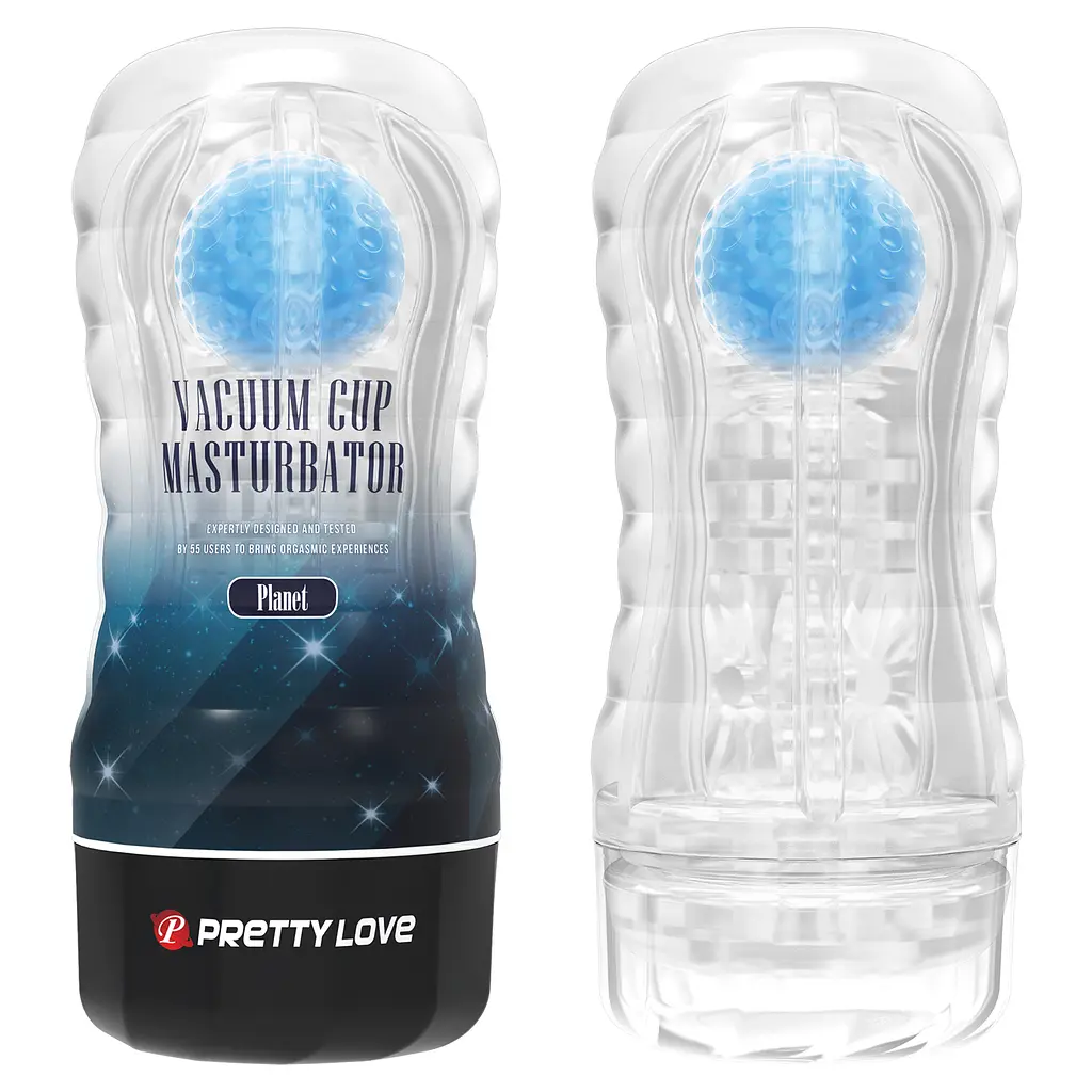 Мастурбатор Pretty Love Vacuum Cup прозорий