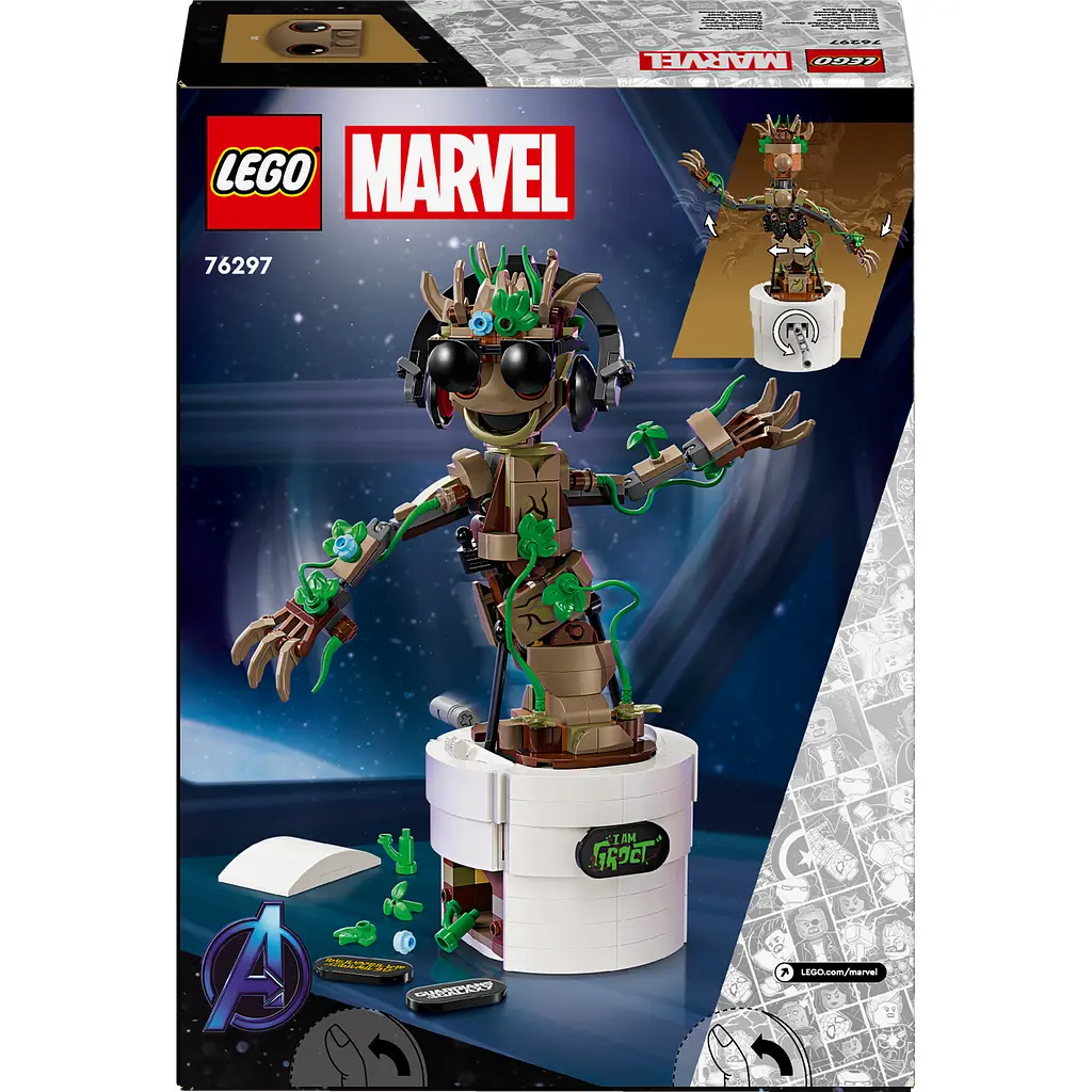 Конструктор LEGO Super Heroes Marvel Танцюючий Ґрут 459 деталей (76297) - фото 2