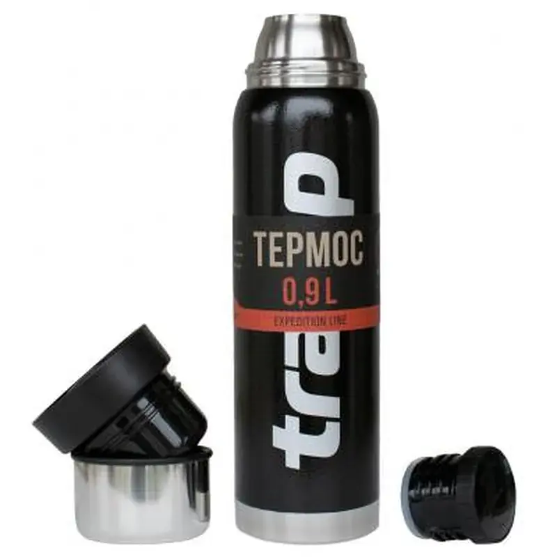 Термос Tramp Expedition Line 0.9 л Black (UTRC-027-black) - фото 2