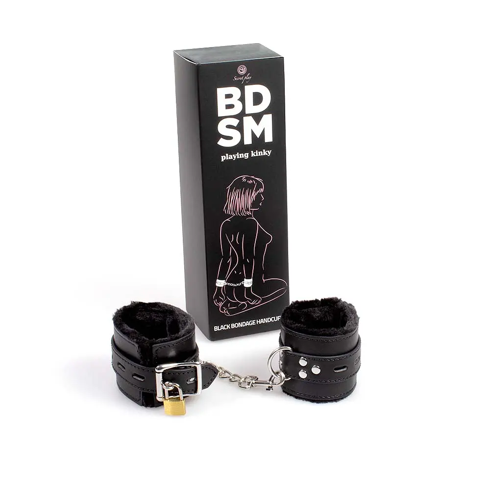 Наручники - Black Bondage Handcuffs - фото 2