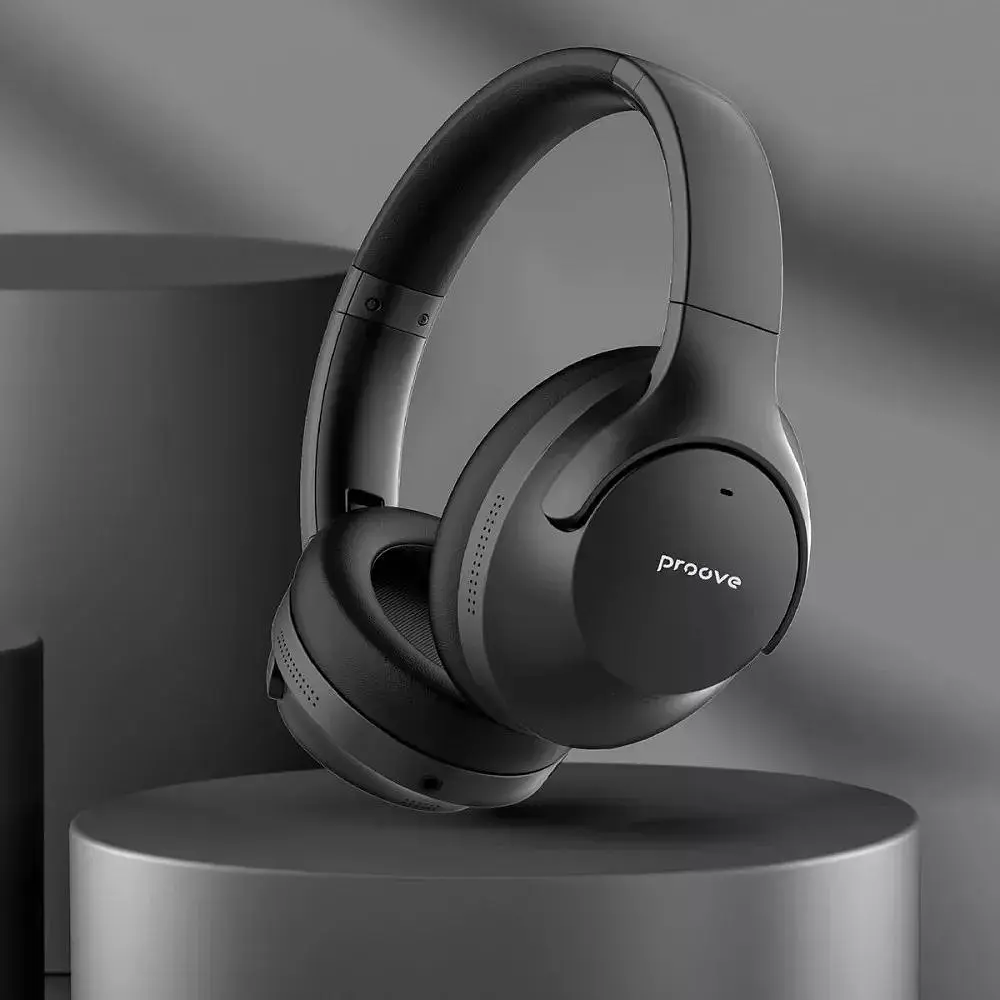 Беспроводные наушники  Proove Silence with ANC черные - фото 4