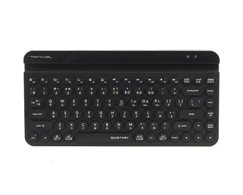 Клавіатура FBK30 Fstyler, Black, Bluetooth / 2.4 GHz / USB, 1 х AA A4Tech teh0028282 - фото 2