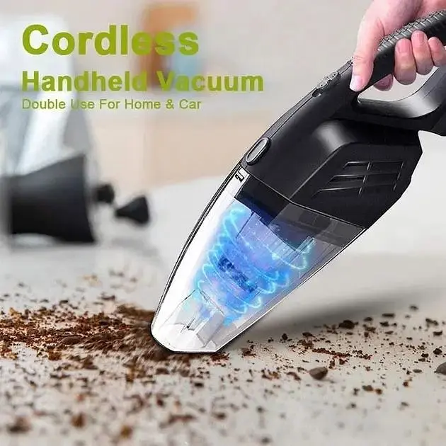 Автомобільний бездротовий ручний пилосос Grikey 5W акумуляторний для сухого та вологого прибирання 7000Па 140W - фото 4