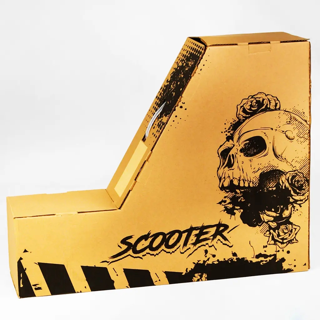 Самокат трюковий Best Scooter 60х85 см Жовтий 000231335 - фото 3