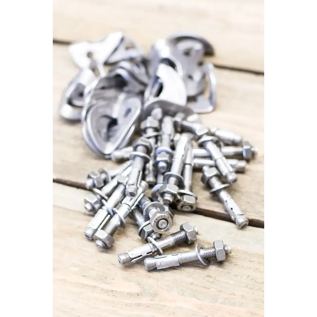 Вухо+болт Petzl P36AH12+P366500AA Coeur Bolt HCR 12mm (1052-P36BH 12) - фото 2